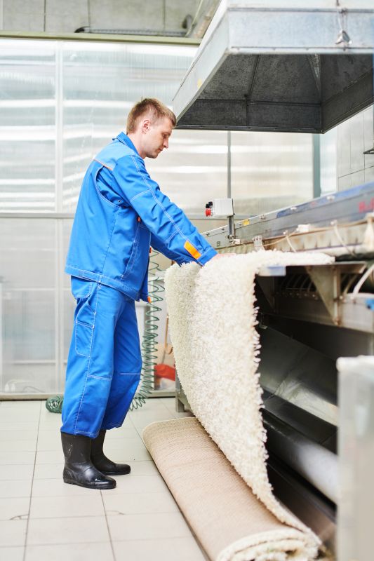 Drying Equipment in Use